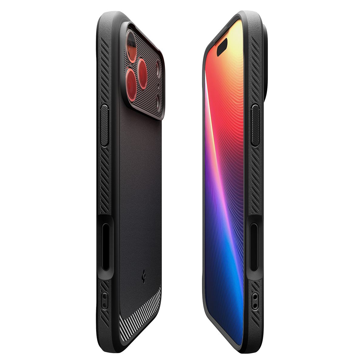 Spigen Rugged Armor MagSafe, matte black - iPhone 17 Pro (6)