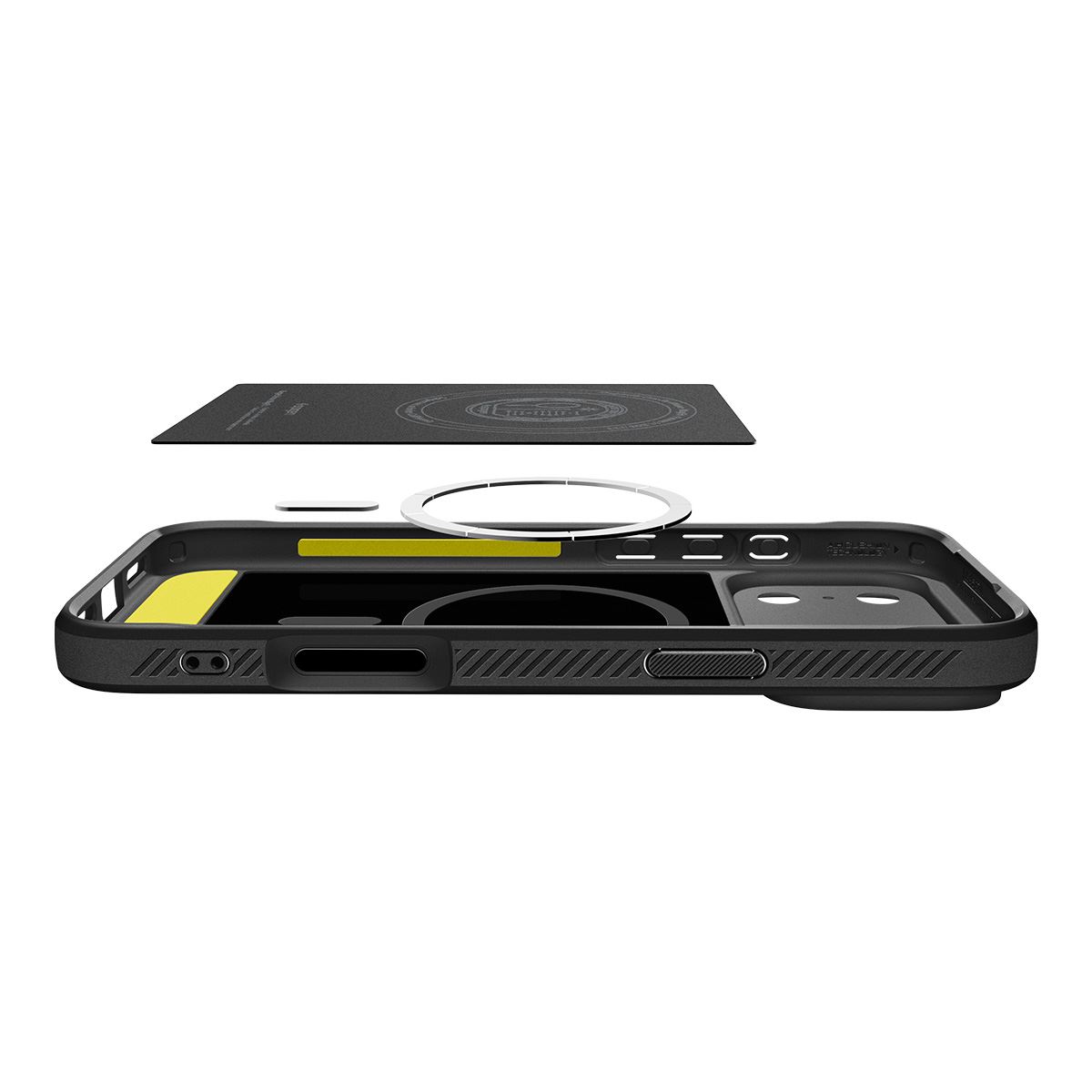 Spigen Rugged Armor MagSafe, matte black - iPhone 17 Pro (7)