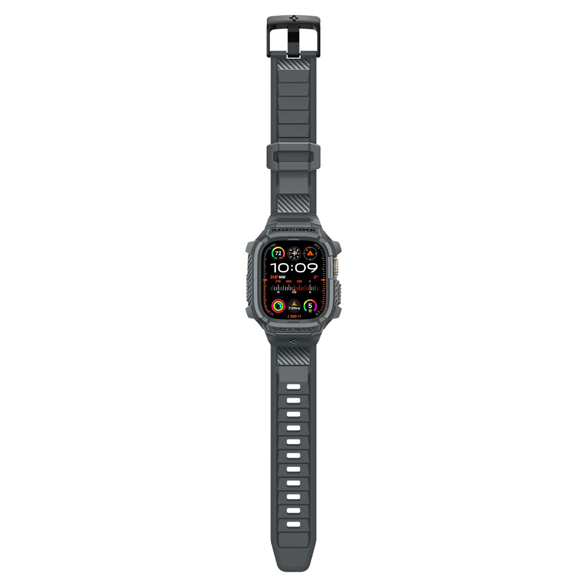 Spigen Rugged Armor Pro, dark gray - Apple Watch Ultra 3/2/1 (9)
