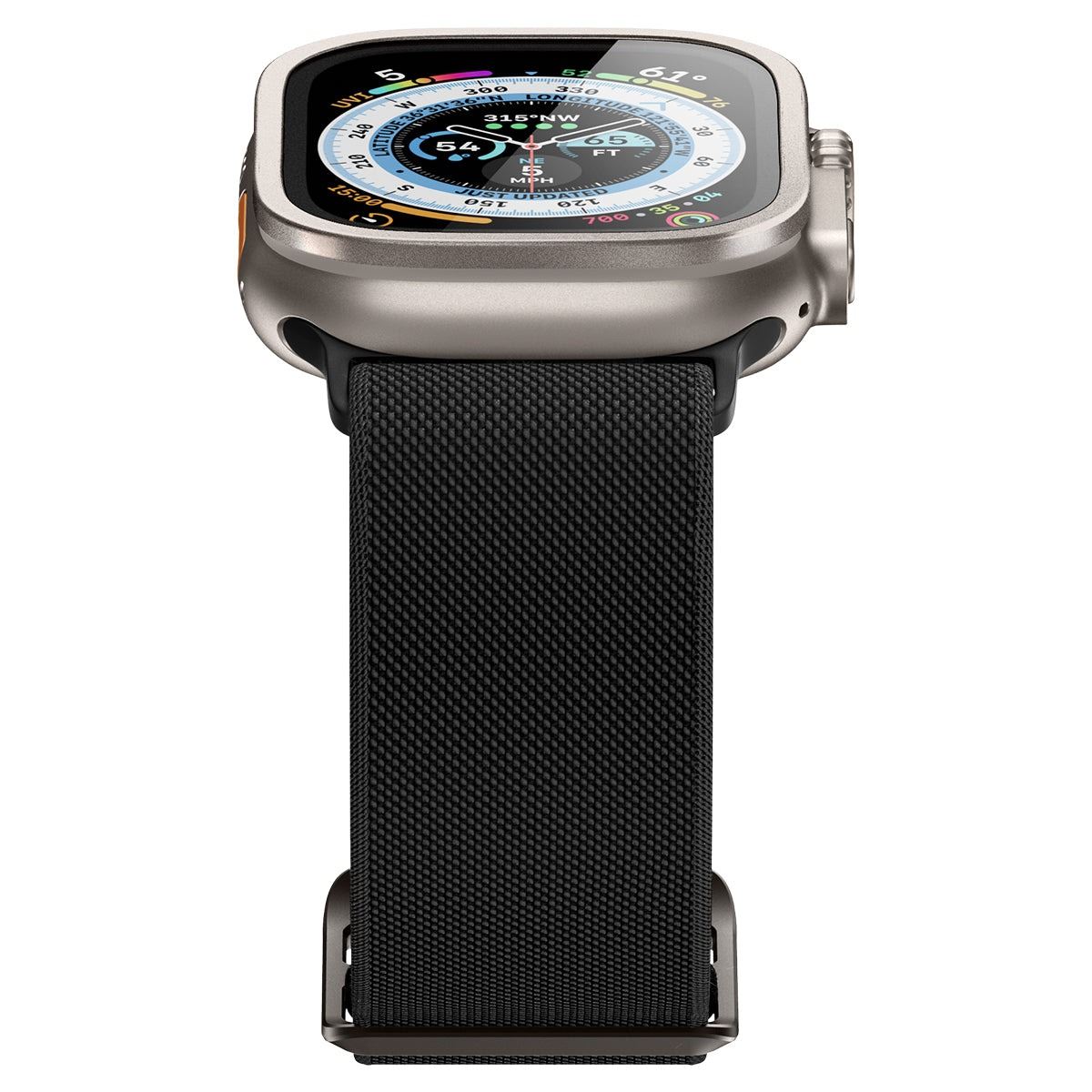 Spigen Glass tR Slim Pro 1 Pack, titanium - Apple Watch Ultra 2/Ultra 49mm (9)
