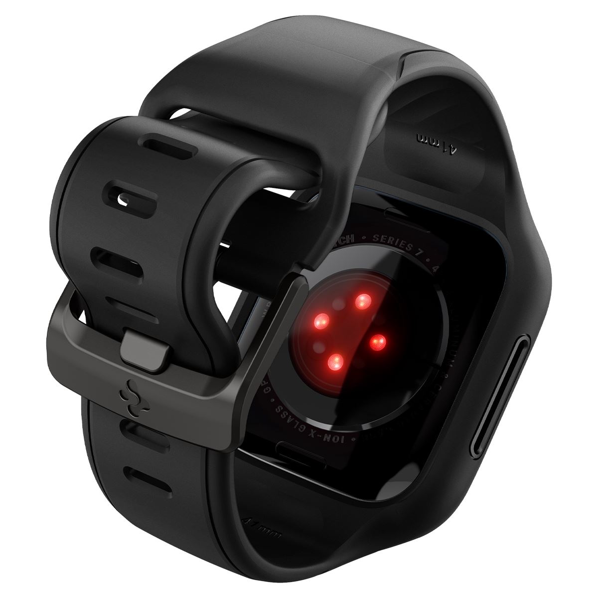 Spigen Liquid Air Pro, black - Apple Watch 9/8/7 41mm (10)
