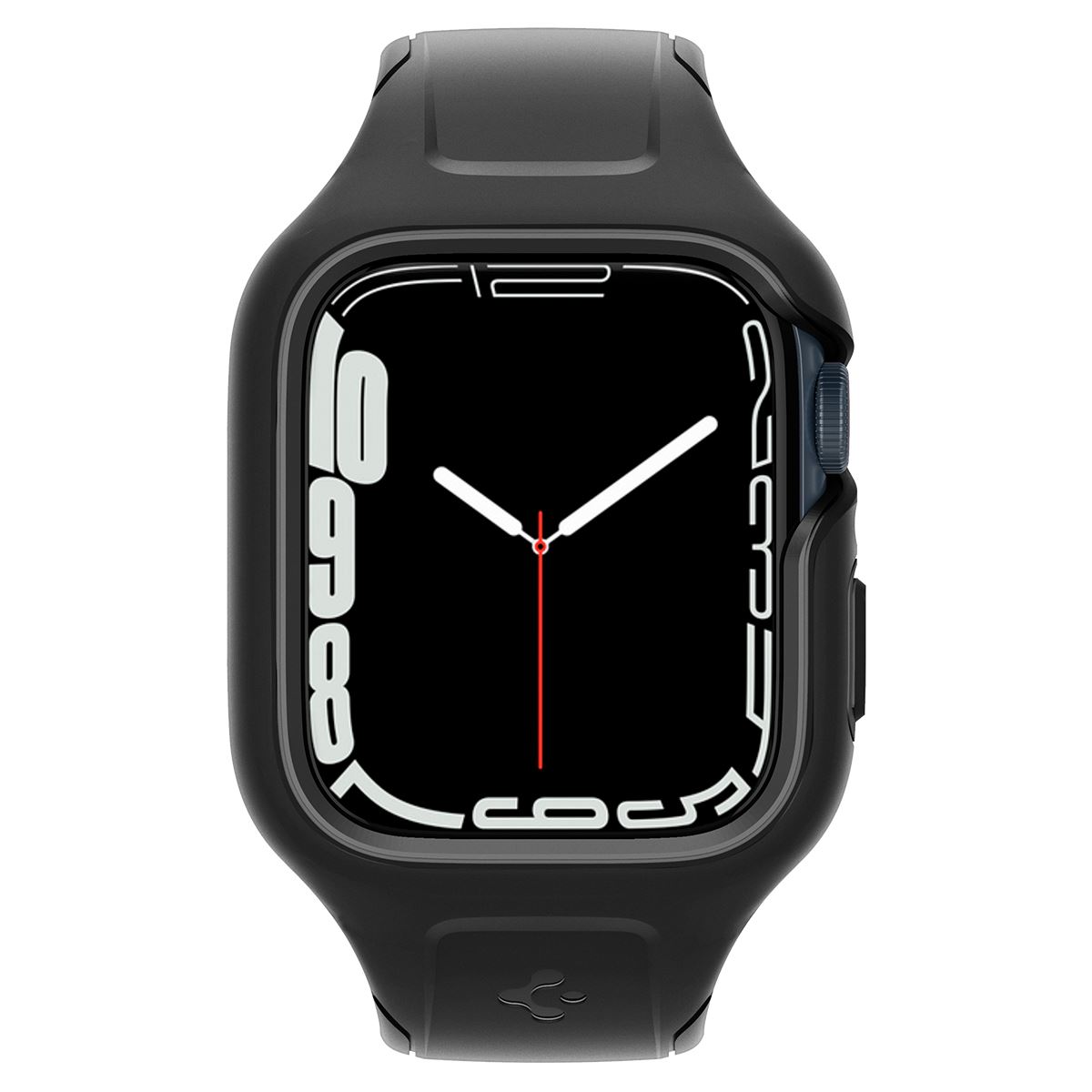 Spigen Liquid Air Pro, black - Apple Watch 9/8/7 41mm (2)