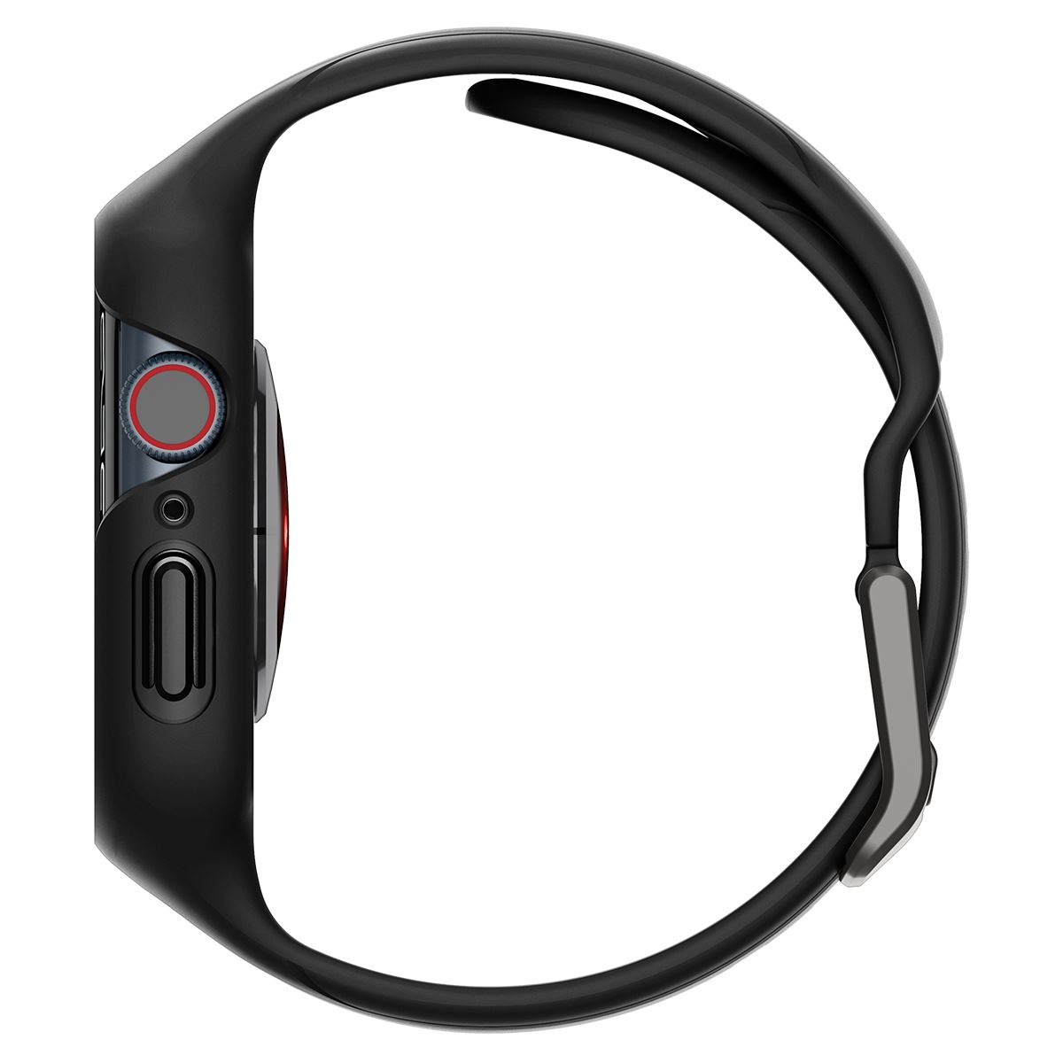 Spigen Liquid Air Pro, black - Apple Watch 9/8/7 41mm (6)