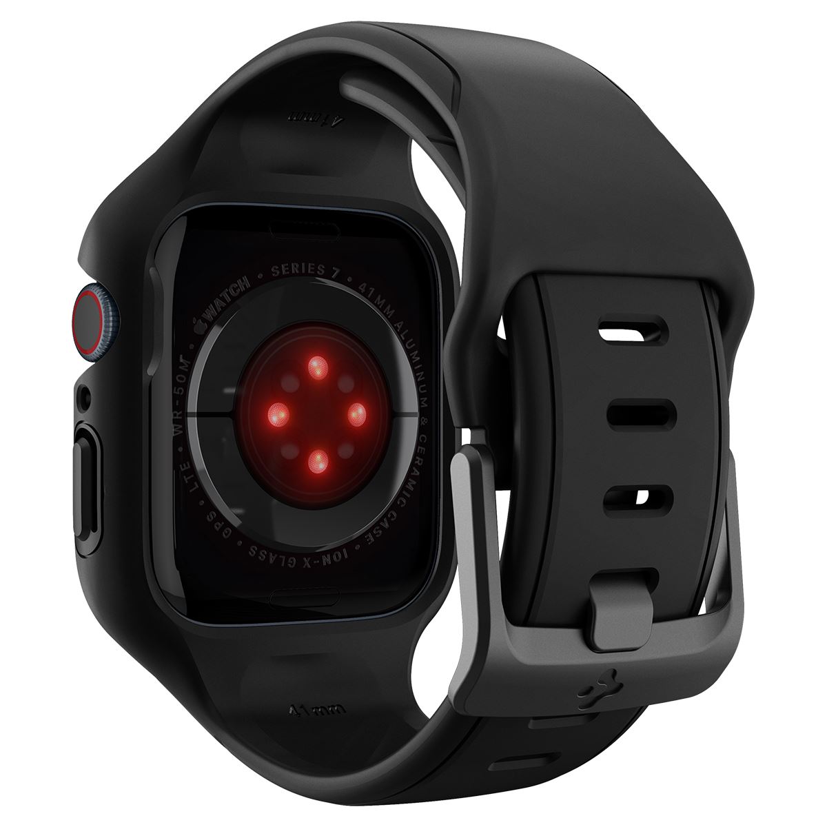 Spigen Liquid Air Pro, black - Apple Watch 9/8/7 41mm (8)