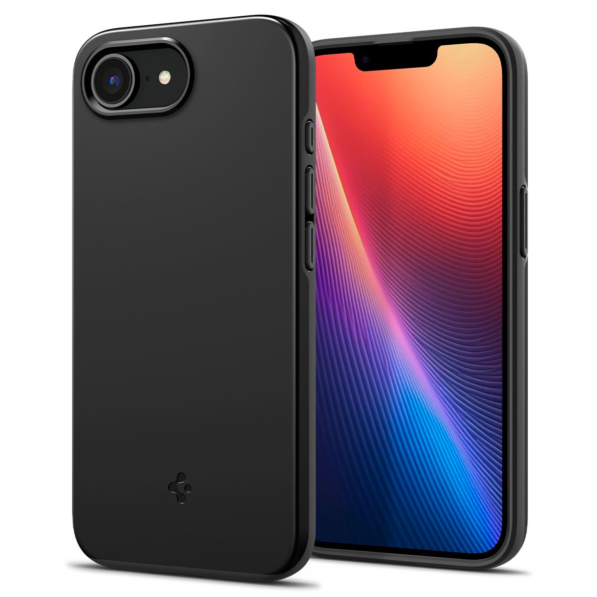 Spigen Thin Fit MagSafe, black - iPhone 16e (1)
