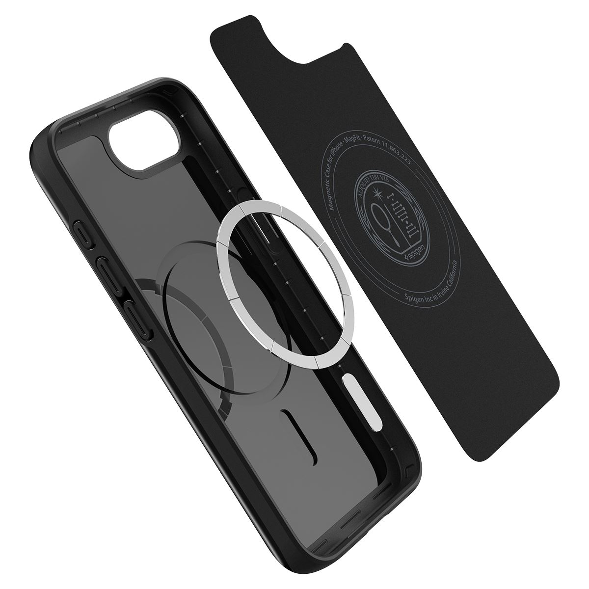 Spigen Thin Fit MagSafe, black - iPhone 16e (9)