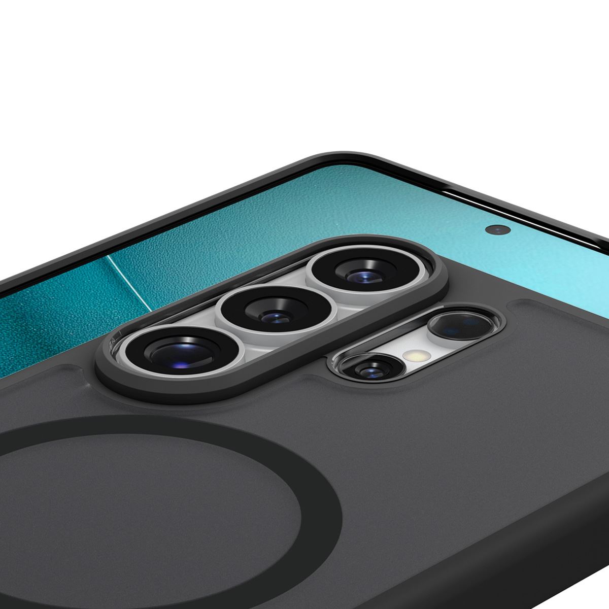 Spigen Ultra Hybrid MagSafe, frost black - Samsung Galaxy S26 Ultra (7)