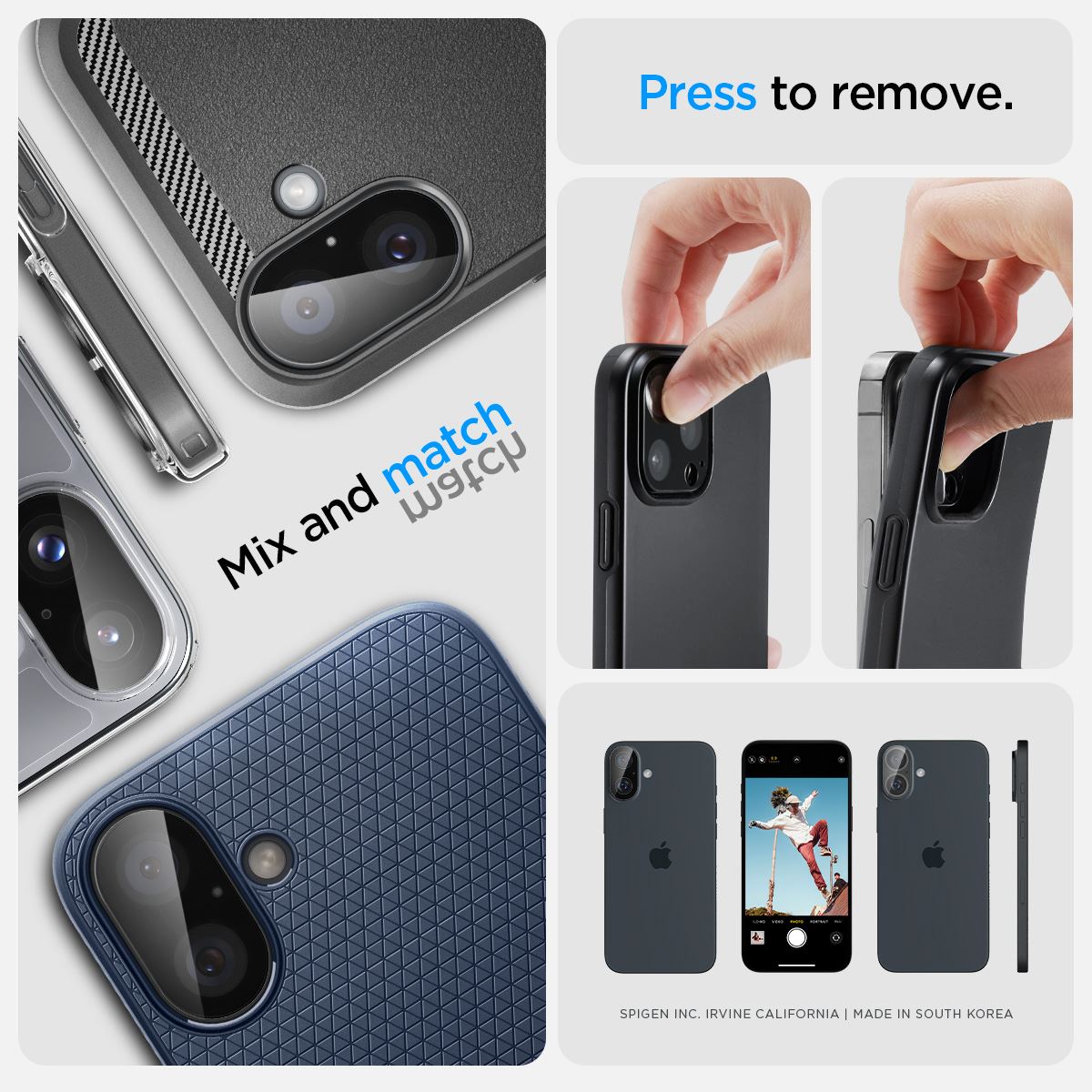 Spigen Glass tR Optik 2 Pack, black - iPhone 16/16 Plus (14)