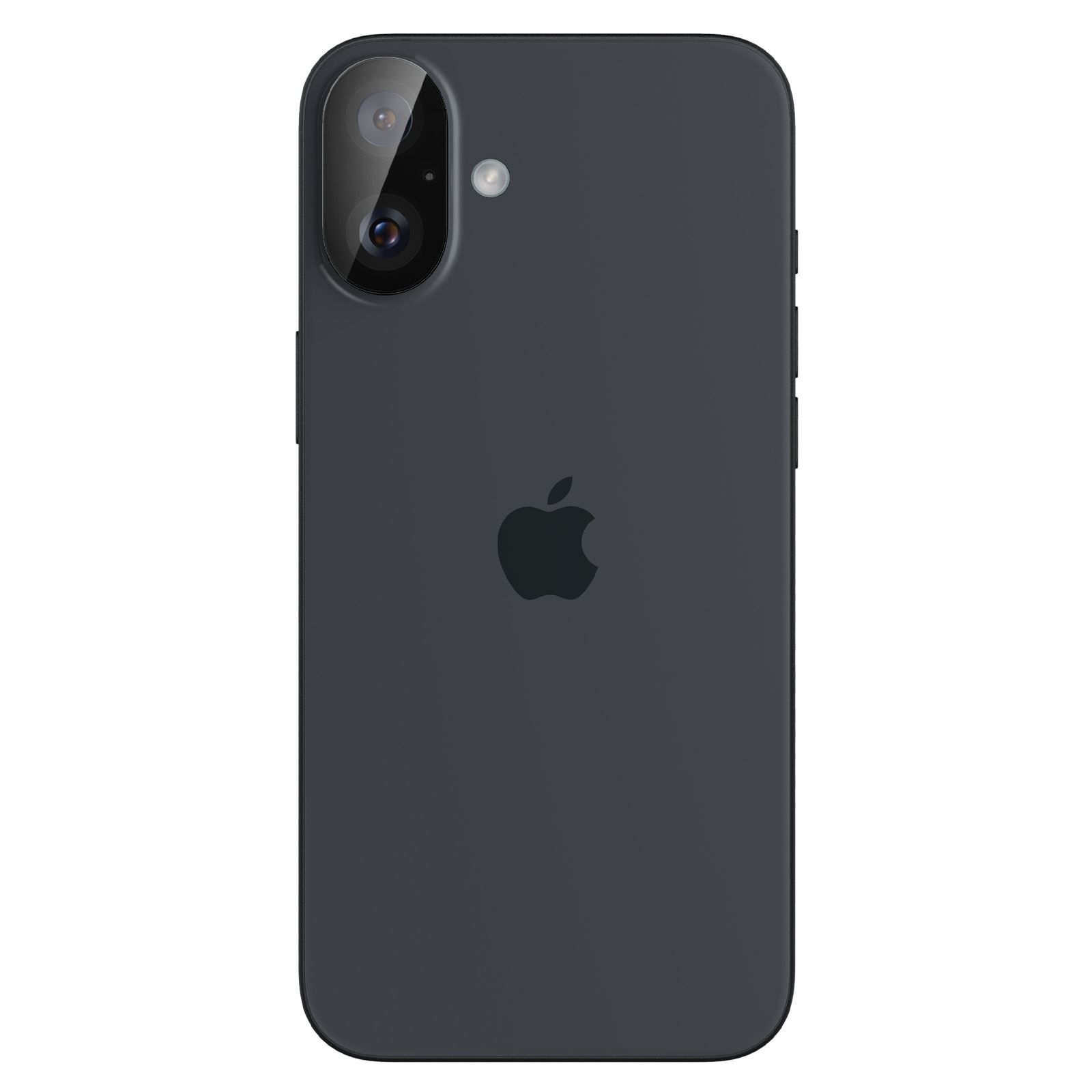 Spigen Glass tR Optik 2 Pack, black - iPhone 16/16 Plus (2)