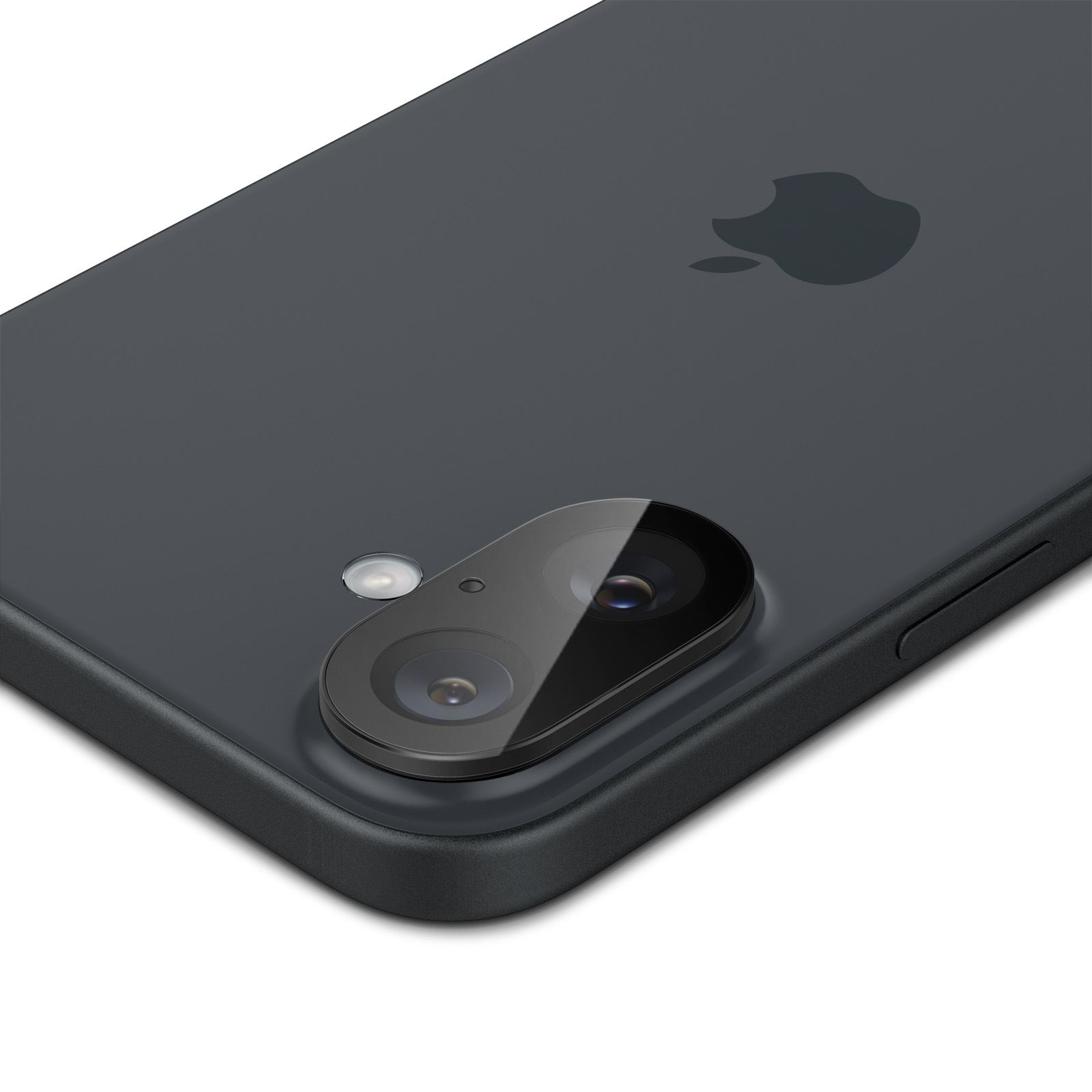 Spigen Glass tR Optik 2 Pack, black - iPhone 16/16 Plus (4)