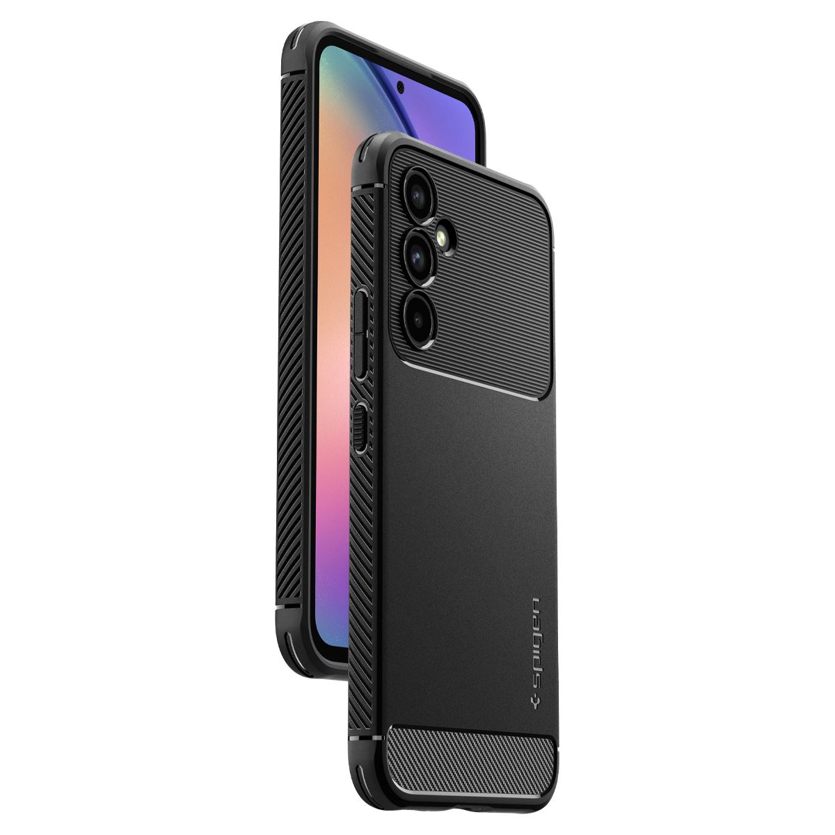 Spigen Rugged Armor, black - Samsung Galaxy A54 5G (9)