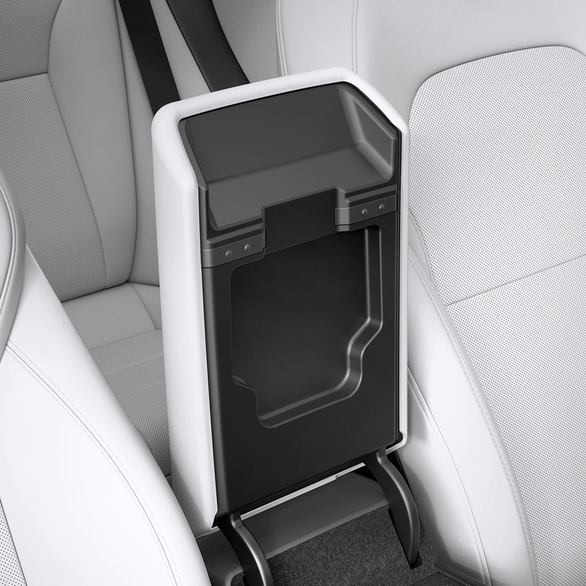 Spigen Tesla Armrest Cover, white - Tesla Model 3 2024 (7)
