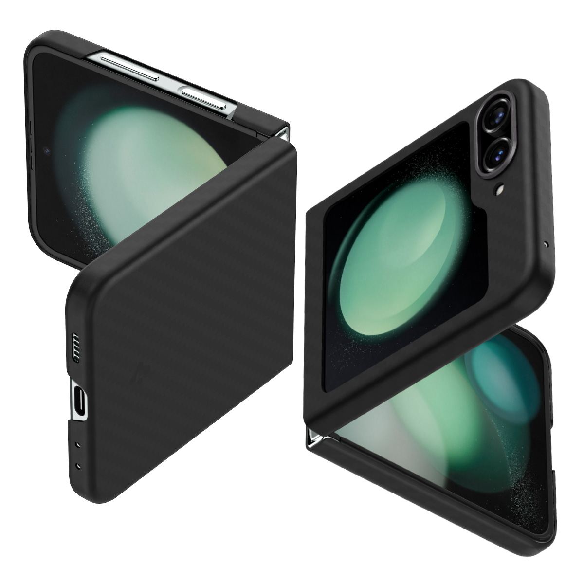Spigen Air Skin Pro, black - Samsung Galaxy Z Flip5 (1)