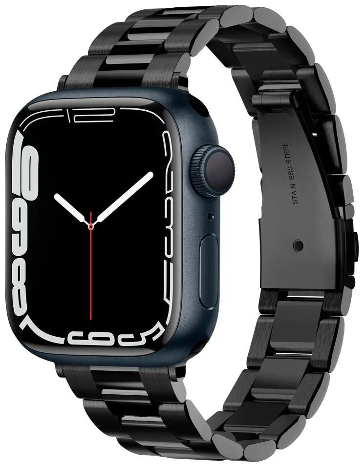 Spigen Modern Fit Watch Band, black - Apple Watch 42mm/41mm/40mm/38mm