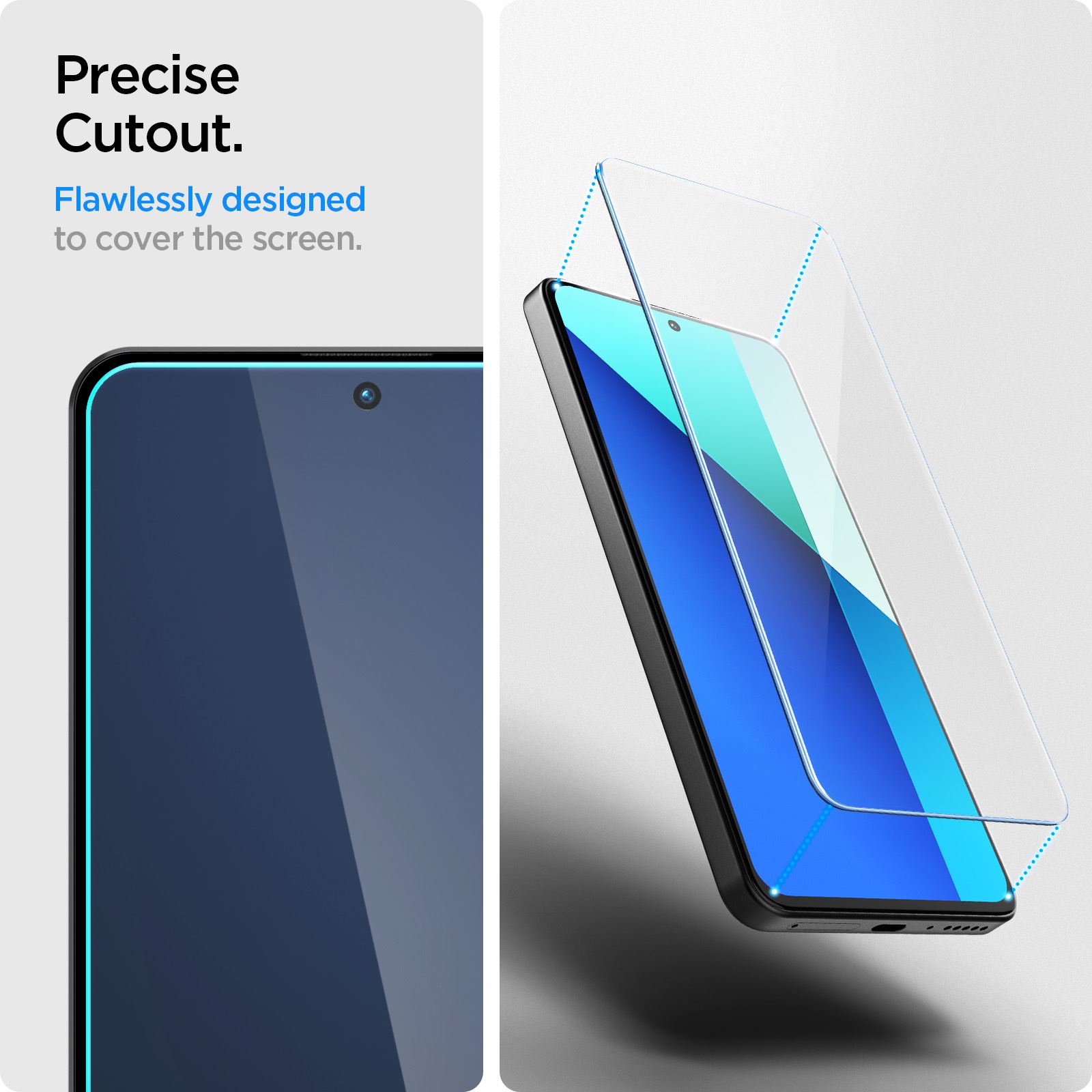 Spigen Glass tR Slim 2 Pack - Xiaomi Redmi Note 13 (8)