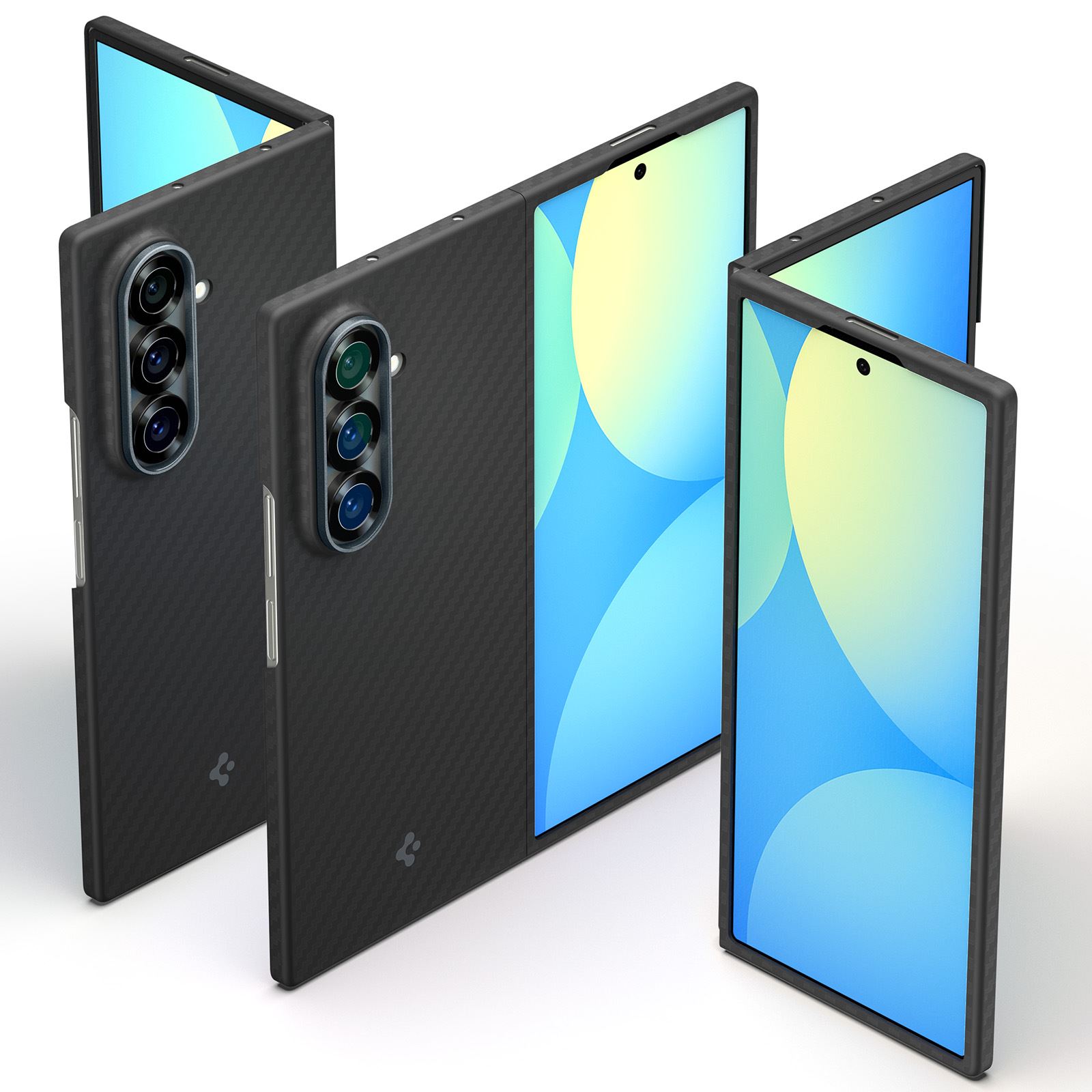 Spigen Air Skin, aramid black - Samsung Galaxy Z Fold7 (7)