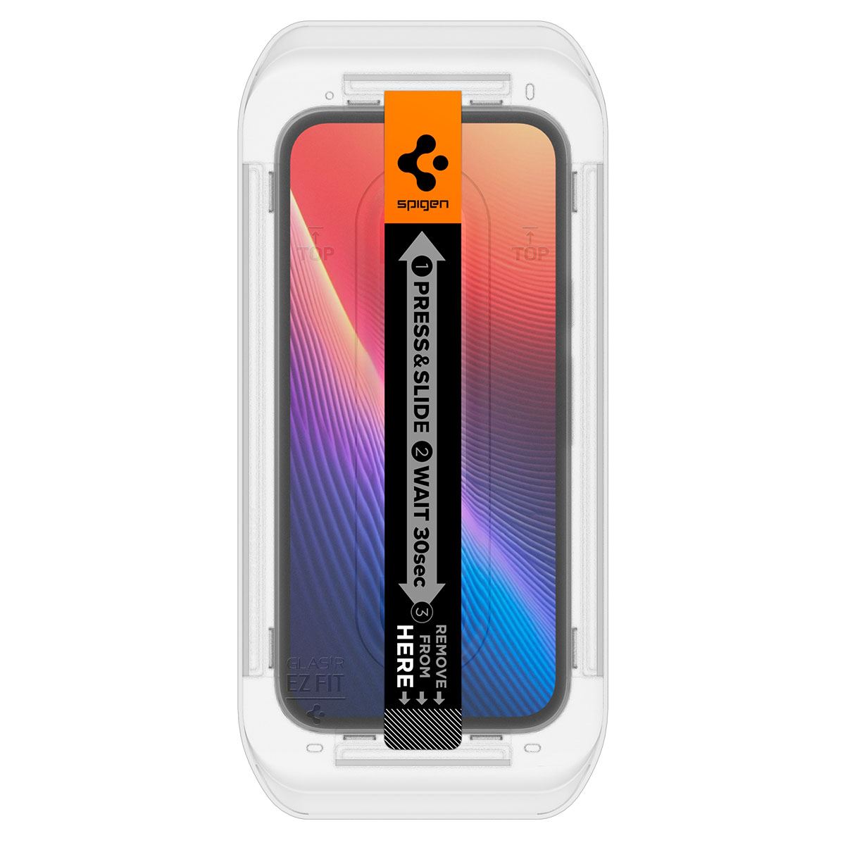 Spigen Glass tR EZ Fit 2 Pack, transparency - Google Pixel 9a (4)
