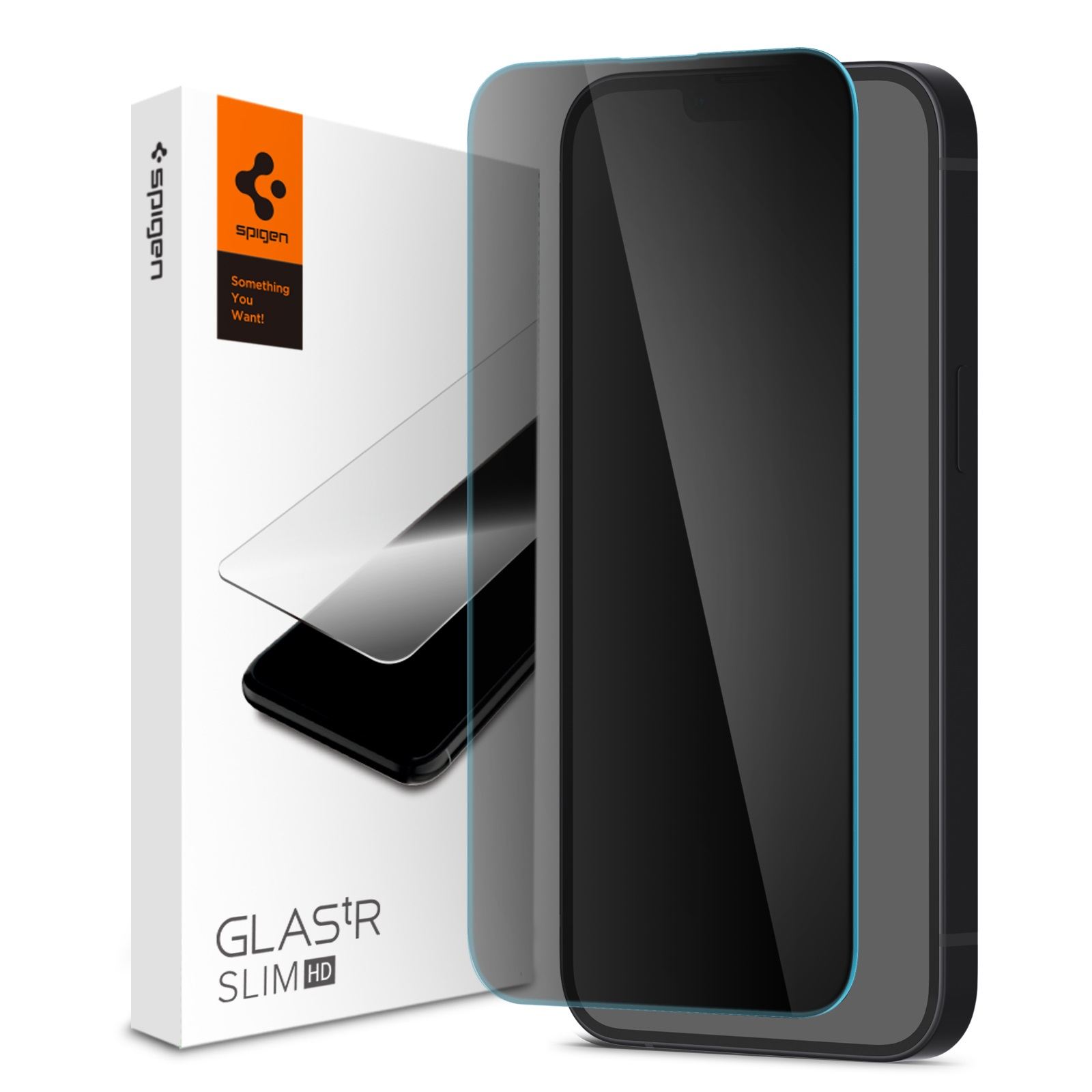 Spigen tR Slim HD 1 Pack, FC black - iPhone 16e/14/13/13 Pro