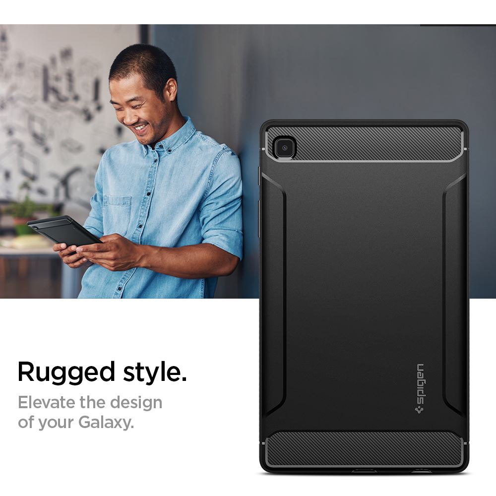 Spigen Rugged Armor, black - Galaxy Tab A7 Lite (9)