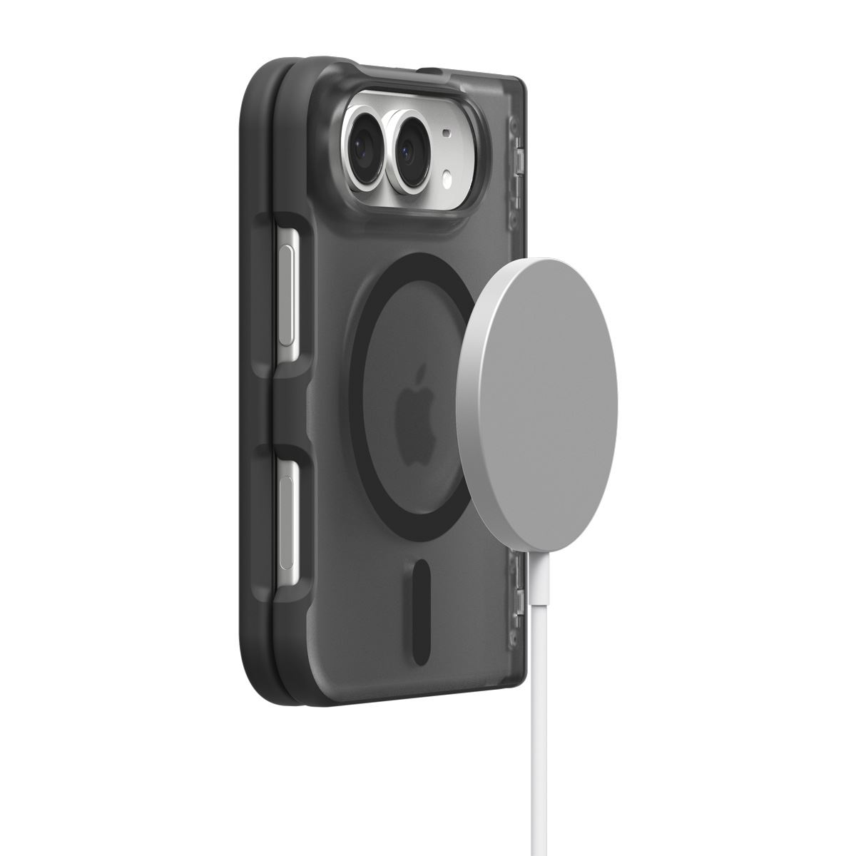 Spigen Ultra Hybrid Pro MagSafe, frost black - iPhone Duo (9)