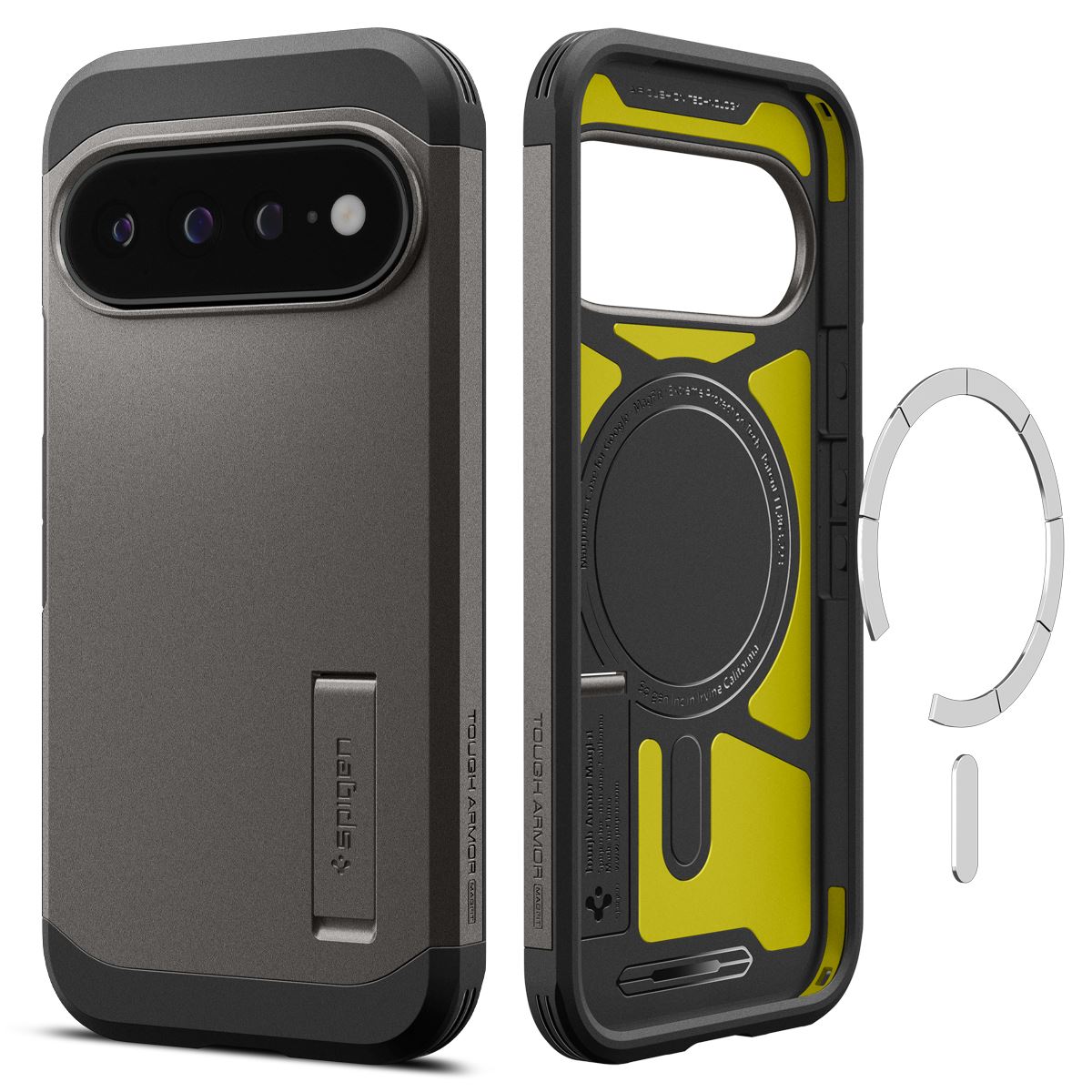 Spigen Tough Armor MagSafe, gunmetal - Google Pixel 11 Pro XL