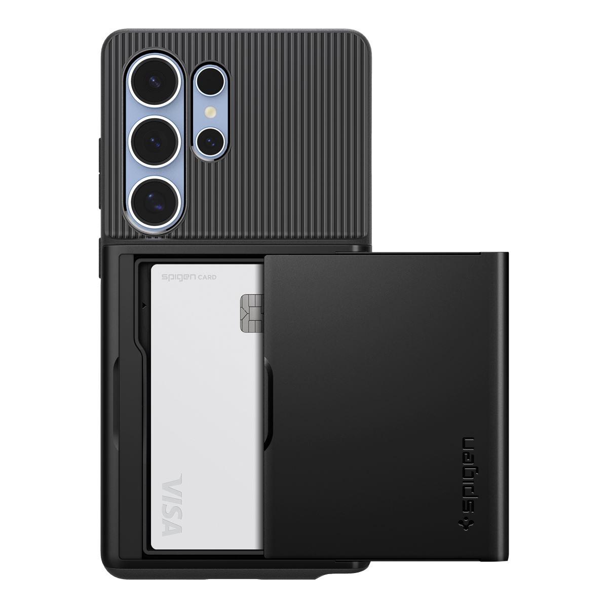 Spigen Slim Armor CS, black - Samsung Galaxy S25 Ultra (2)
