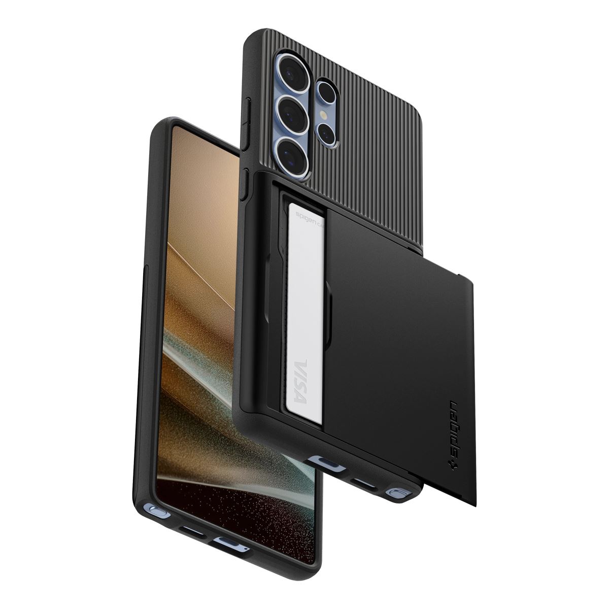 Spigen Slim Armor CS, black - Samsung Galaxy S25 Ultra (7)
