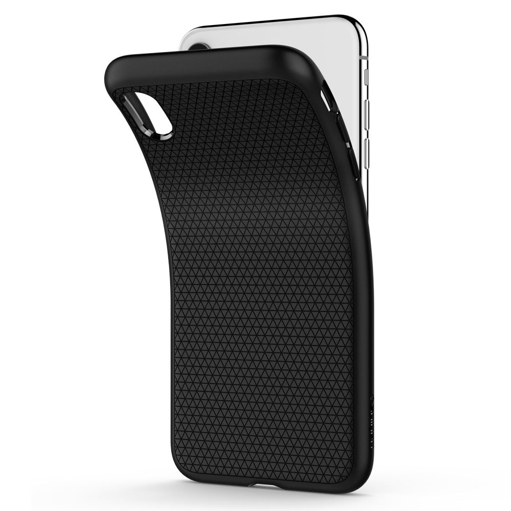 Spigen Liquid Air, black - iPhone XR (4)