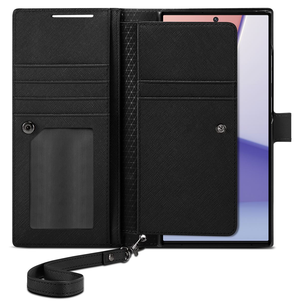 Spigen Wallet S Plus, black - Samsung Galaxy S23 Ultra (3)