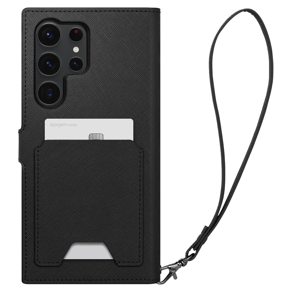 Spigen Wallet S Plus, black - Samsung Galaxy S23 Ultra (6)