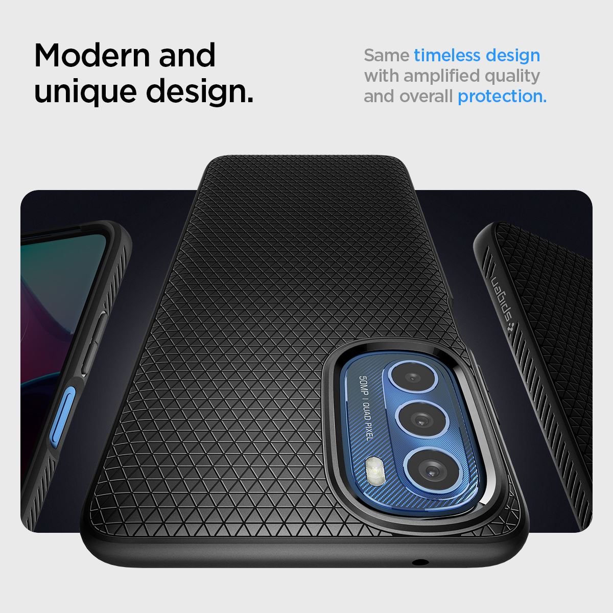 Spigen Liquid Air, black - Motorola Moto G Stylus 2022 (12)