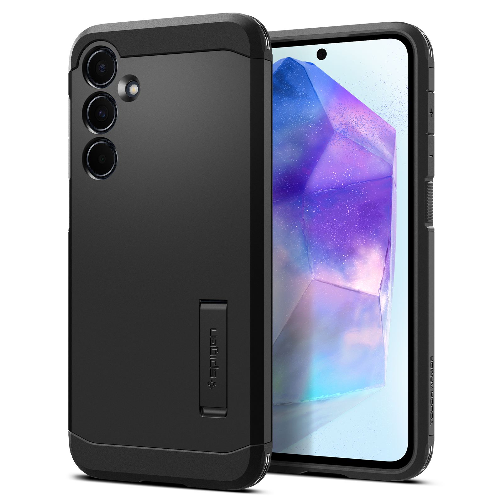 Spigen Tough Armor, black - Samsung Galaxy A55 (1)