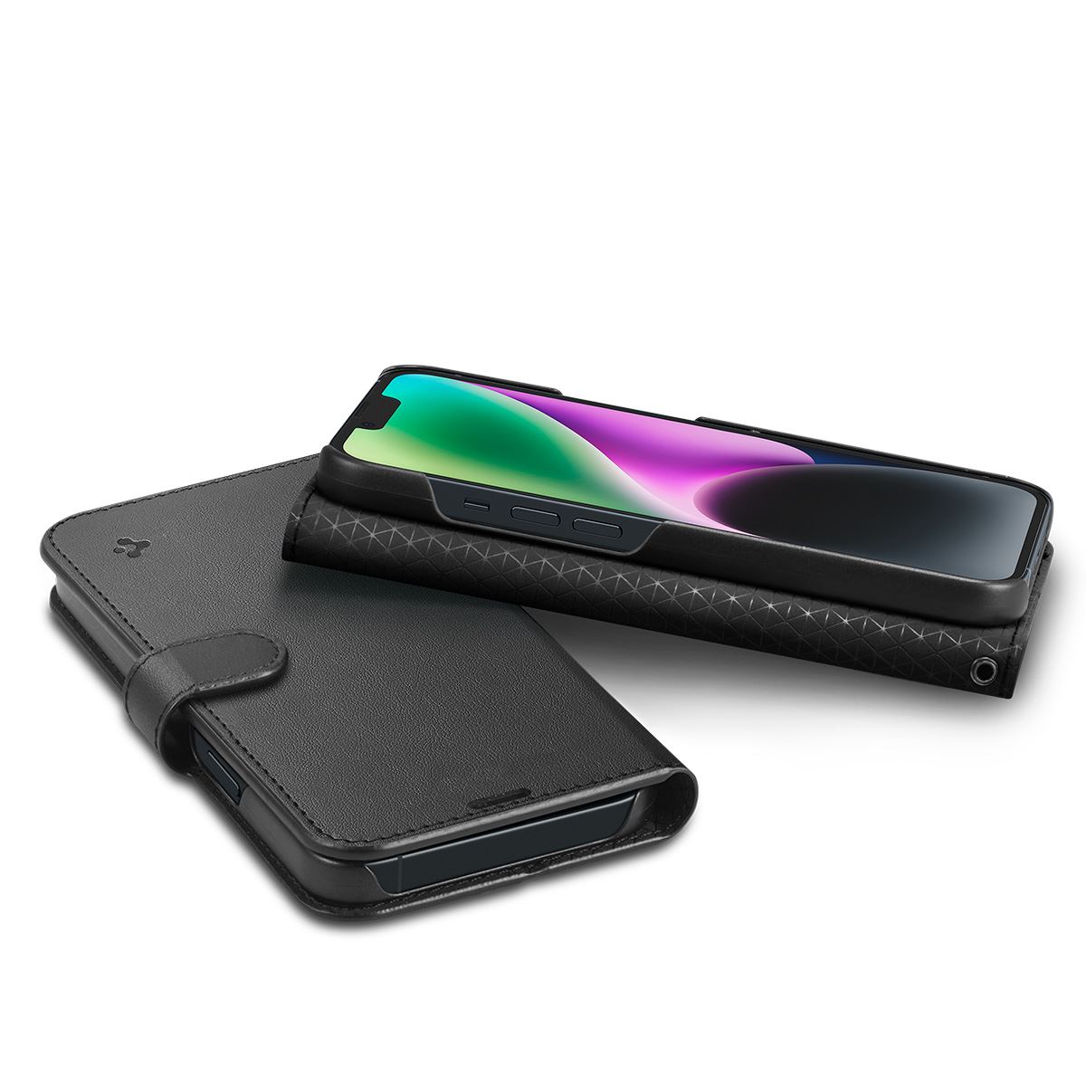 Spigen Wallet S, black - iPhone 14 (10)