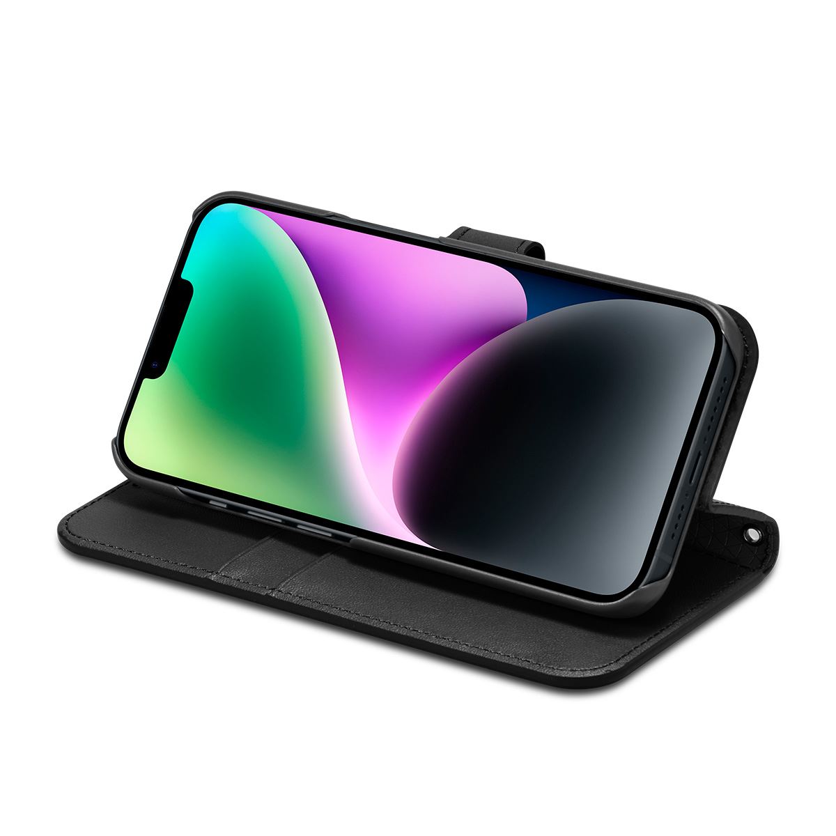 Spigen Wallet S, black - iPhone 14 (9)