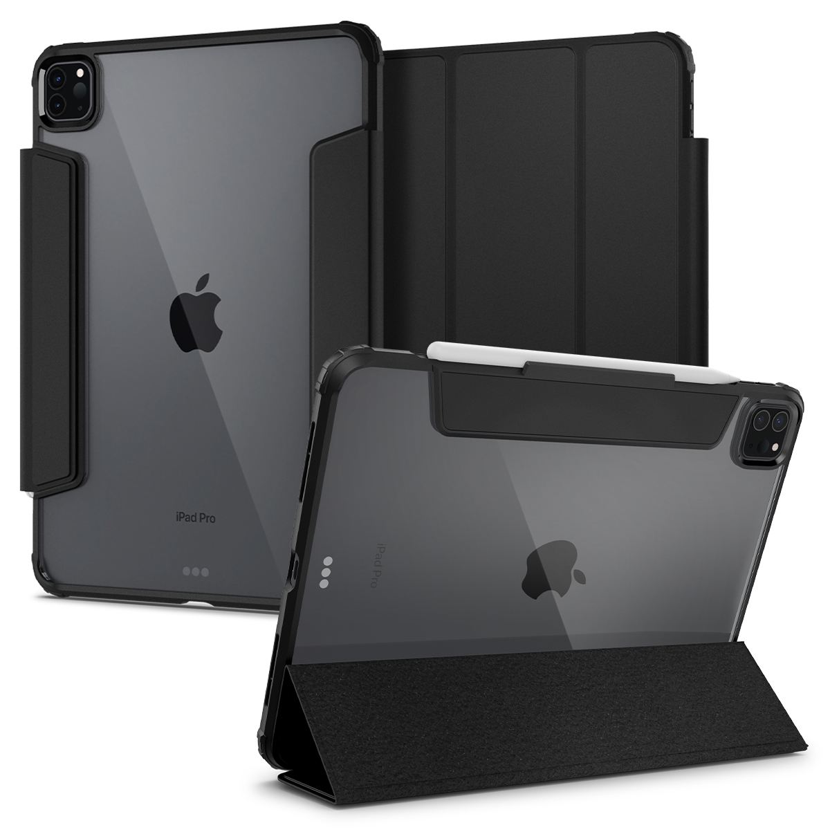 Spigen Ultra Hybrid Pro, black - iPad Pro 11 2022/2021/2020/2018