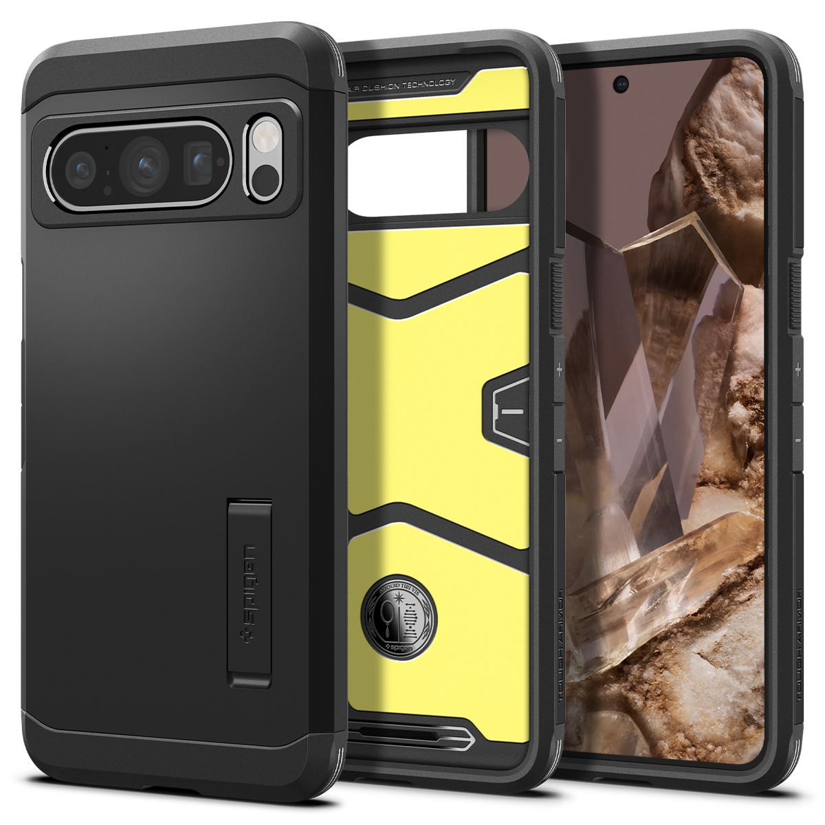 Spigen Tough Armor, black - Google Pixel 8 Pro (1)