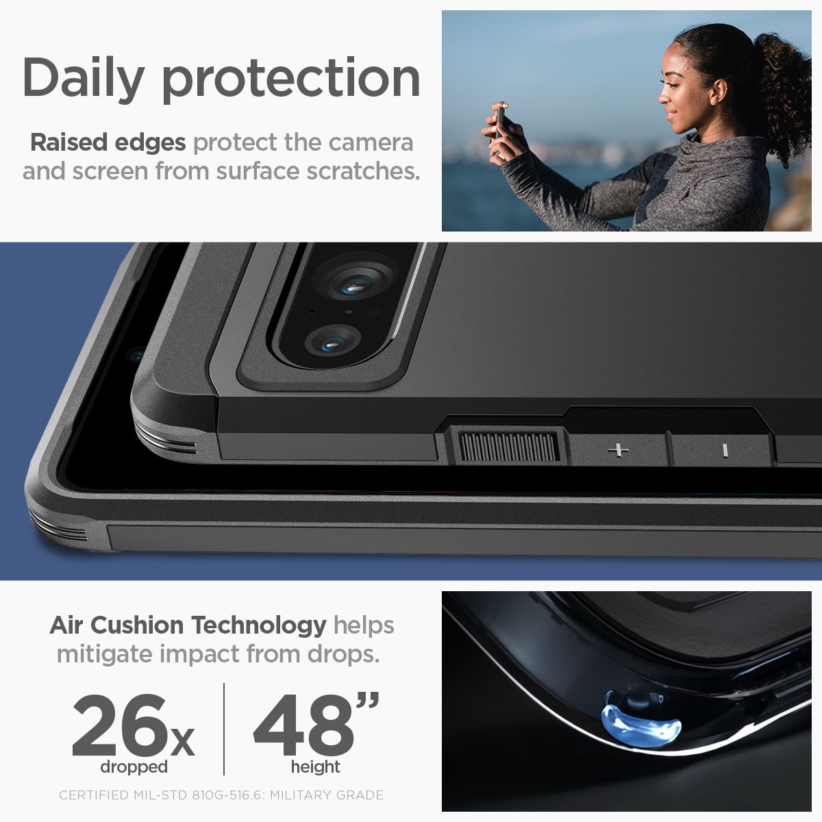 Spigen Tough Armor, black - Google Pixel 8 Pro (16)