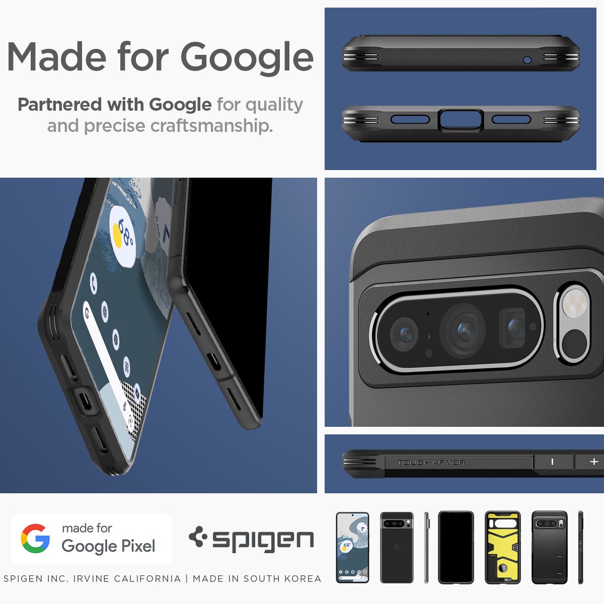 Spigen Tough Armor, black - Google Pixel 8 Pro (19)