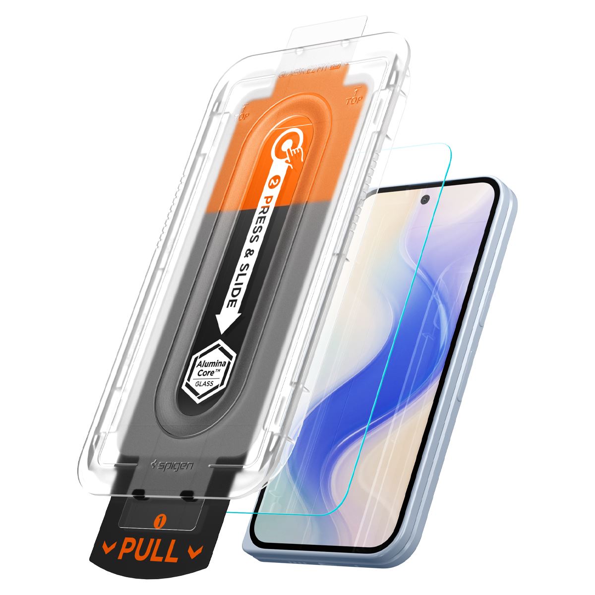 Spigen Glass tR EZ Fit Pro 2 Pack, transparency - Google Pixel 10 Pro Fold (2)