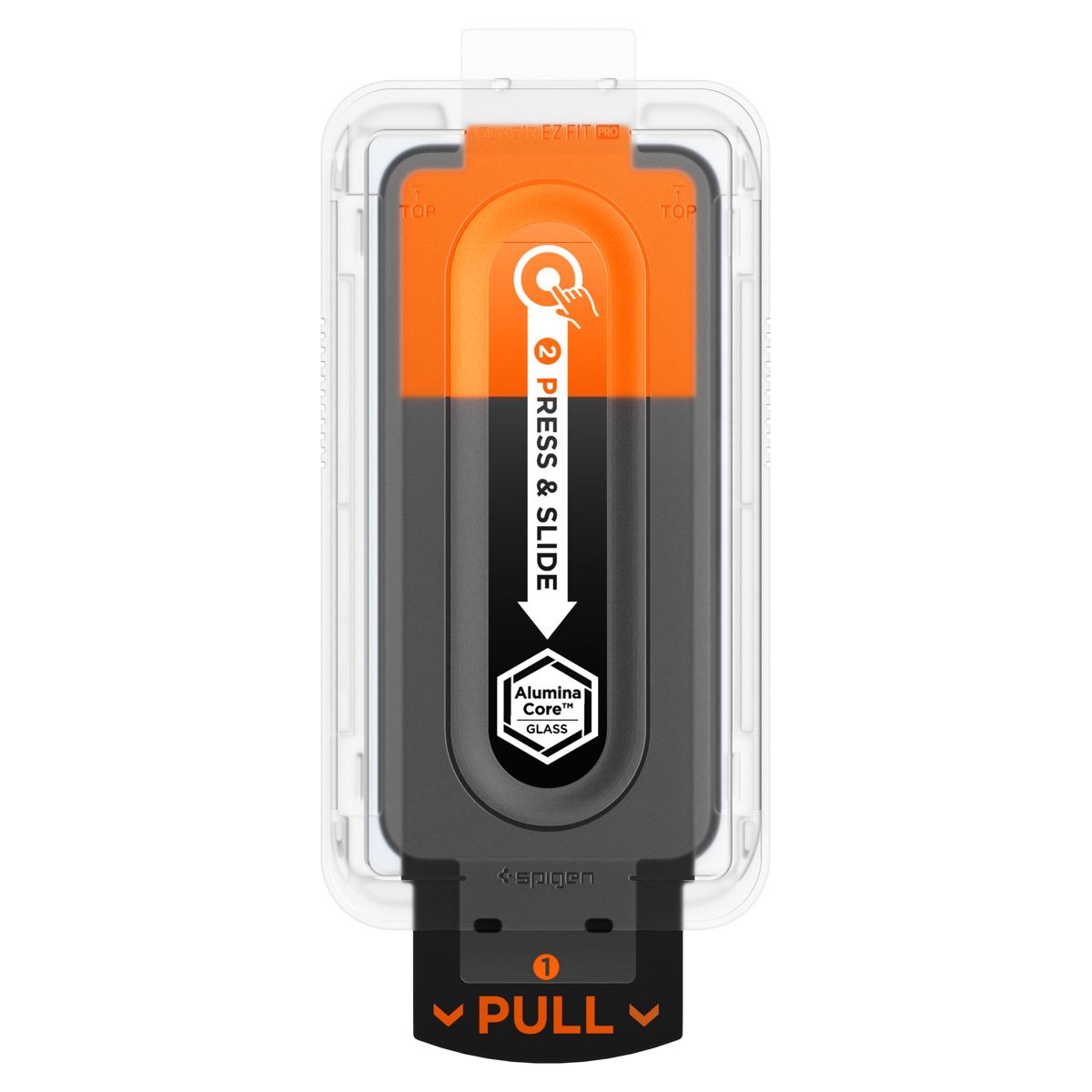 Spigen Glass tR EZ Fit Pro 2 Pack, transparency - Google Pixel 10 Pro Fold (3)