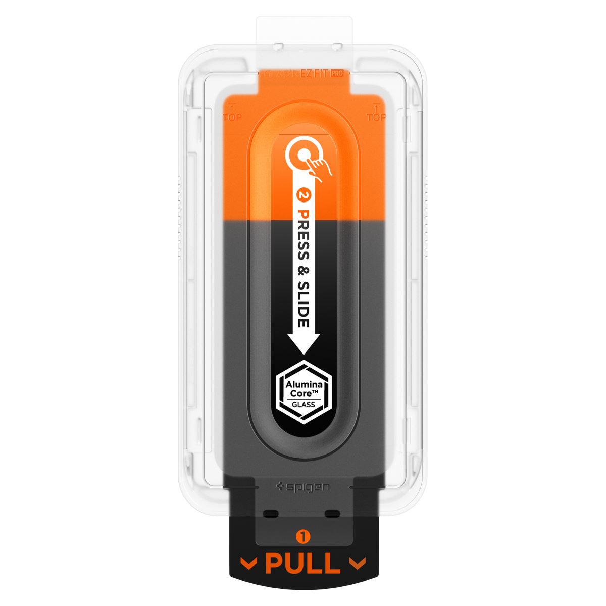 Spigen Glass tR EZ Fit Pro 2 Pack, transparency - Google Pixel 10 Pro Fold (4)