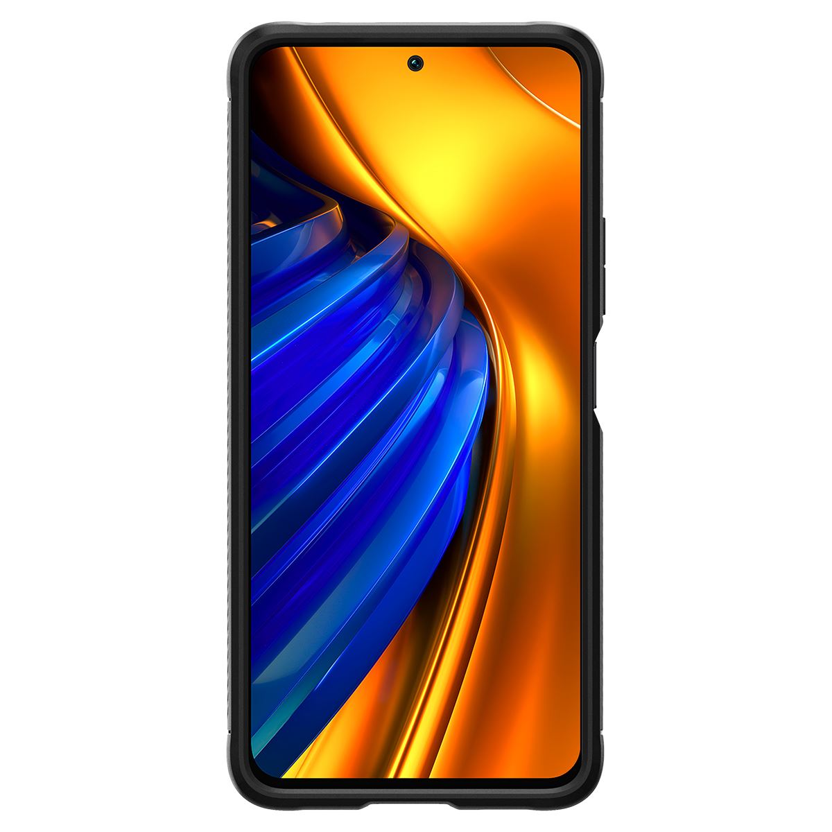 Spigen Rugged Armor, matte black - Xiaomi POCO F4/Redmi K40S (4)