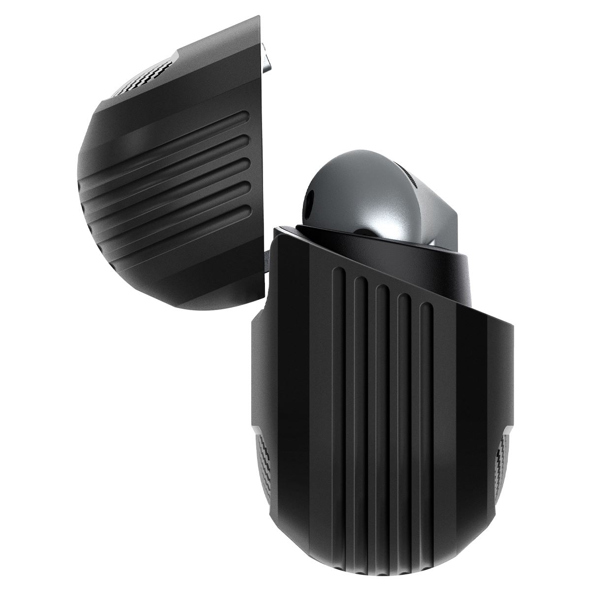 Spigen Rugged Armor , matte black - Samsung Galaxy Buds 3 Pro/3 (5)