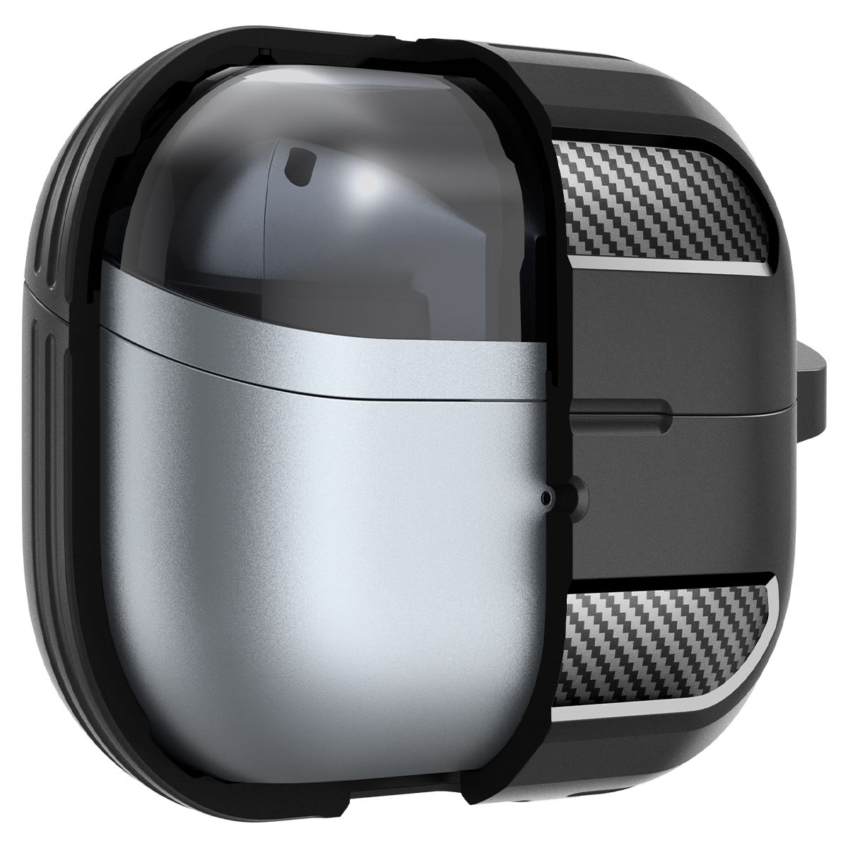 Spigen Rugged Armor , matte black - Samsung Galaxy Buds 3 Pro/3 (9)