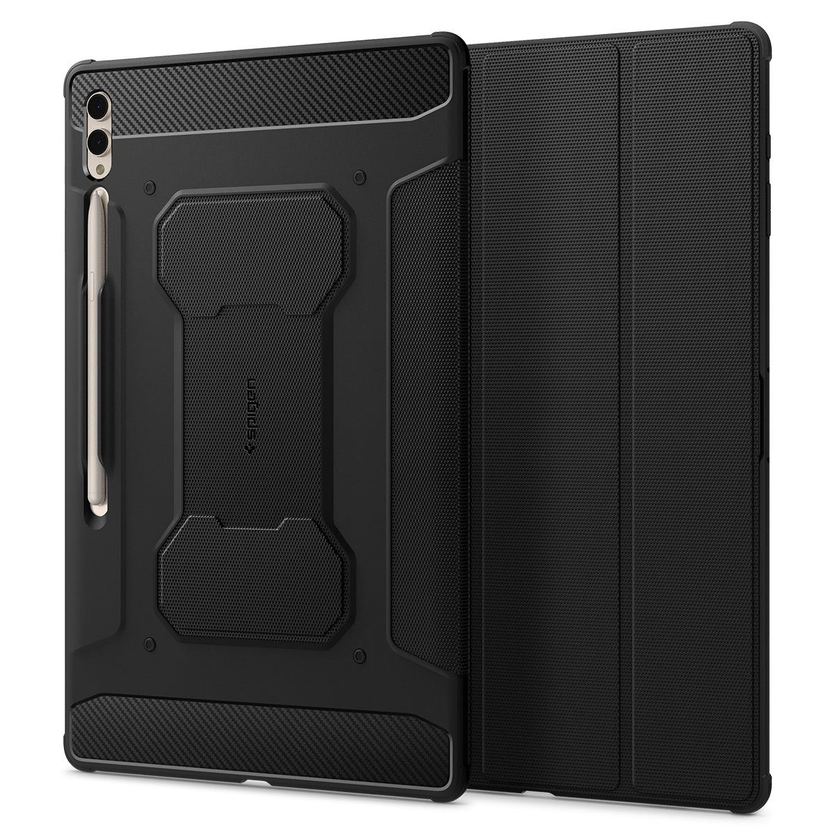 Spigen Rugged Armor Pro, black - Samsung Galaxy Tab S10/S9/S8 Ultra (2)