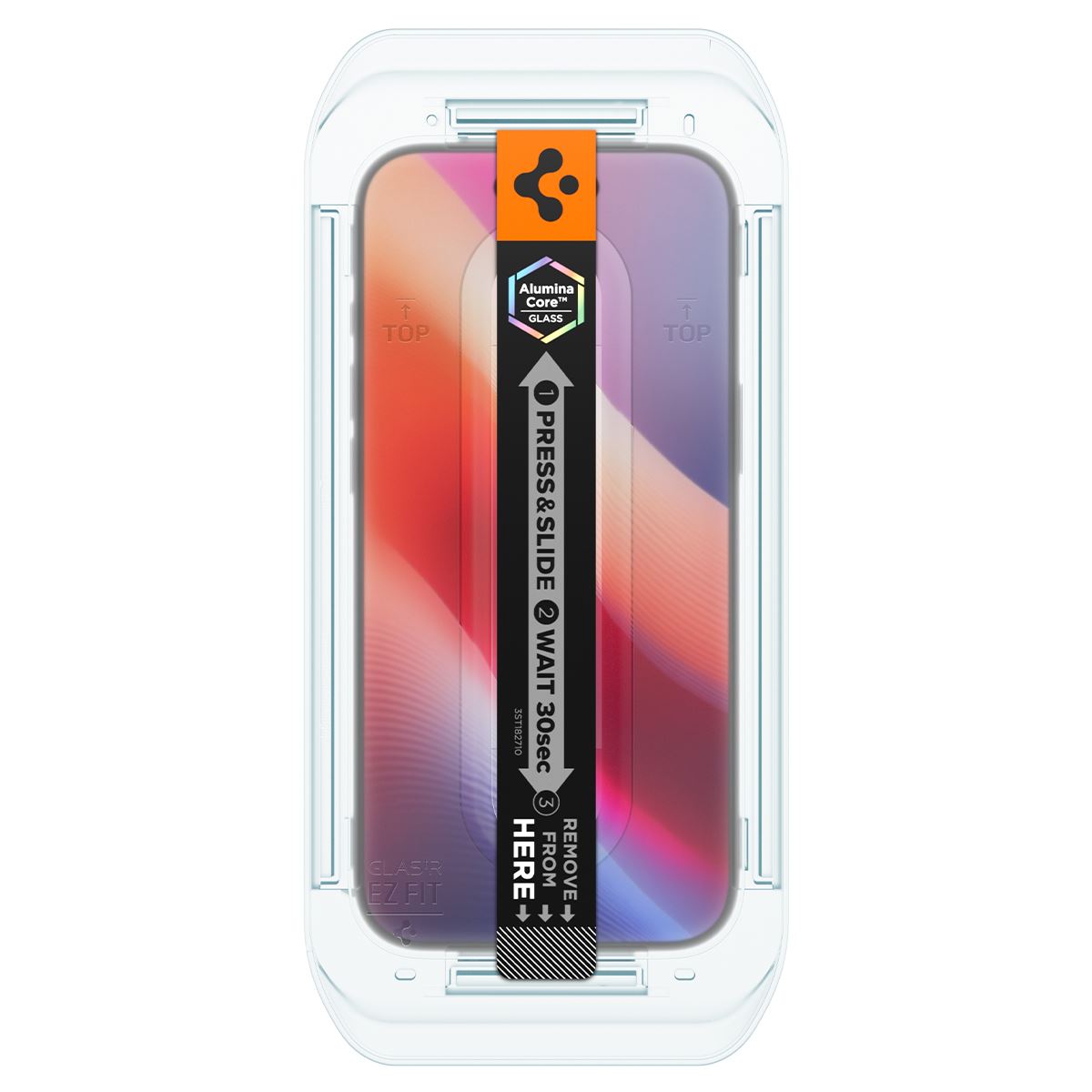 Spigen Glass tR EZ Fit (Privacy) 2 Pack, transparency - iPhone Air (4)