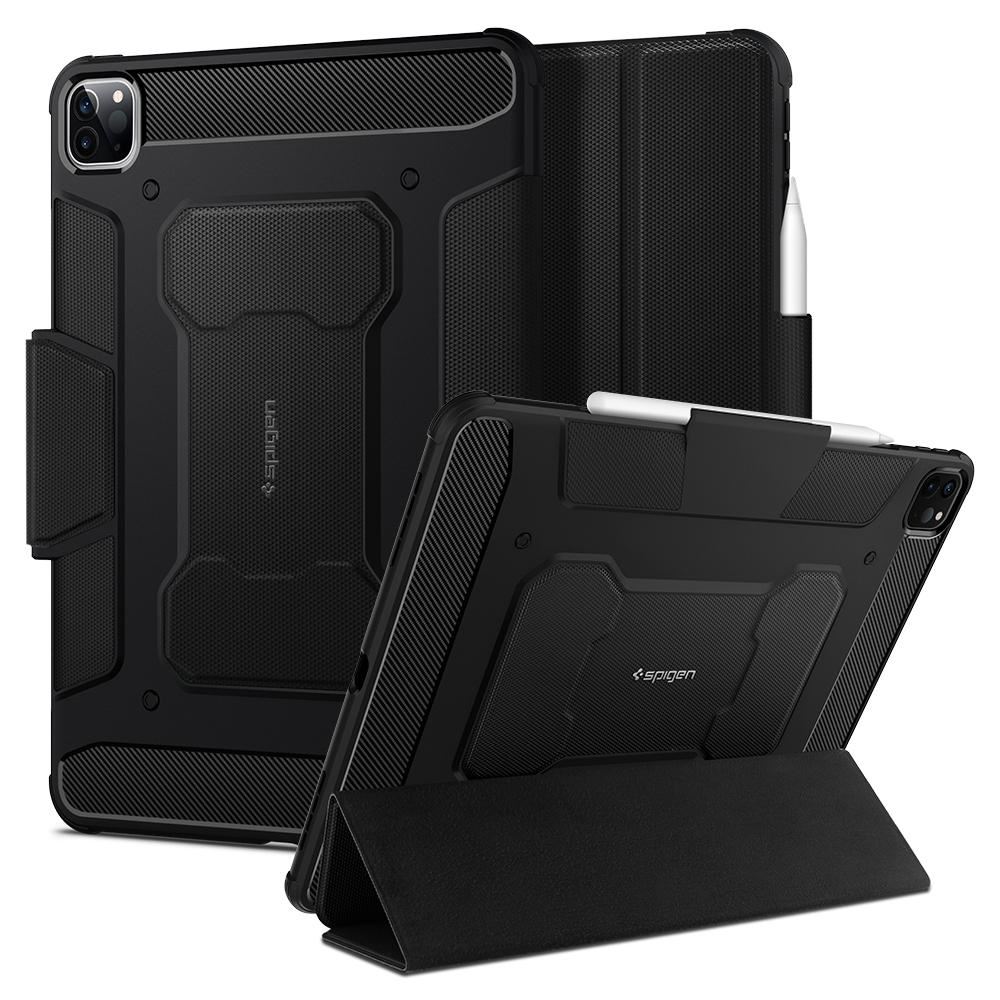 Spigen Rugged Armor Pro, black - iPad Pro 11" (2022/2021/2020/2018) (2)