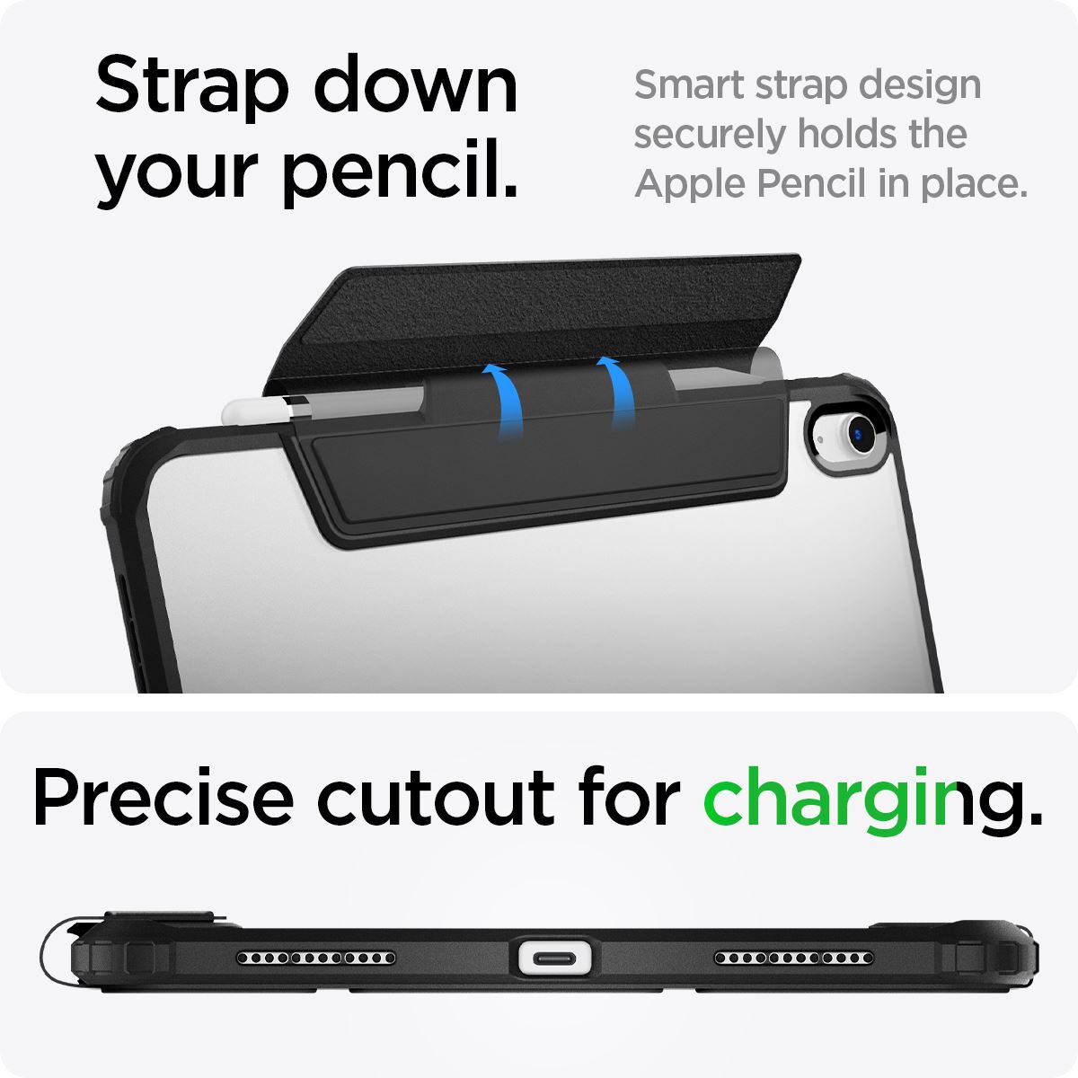 Spigen Ultra Hybrid Pro, black - iPad 10.9" 2022/11" 2025 (17)