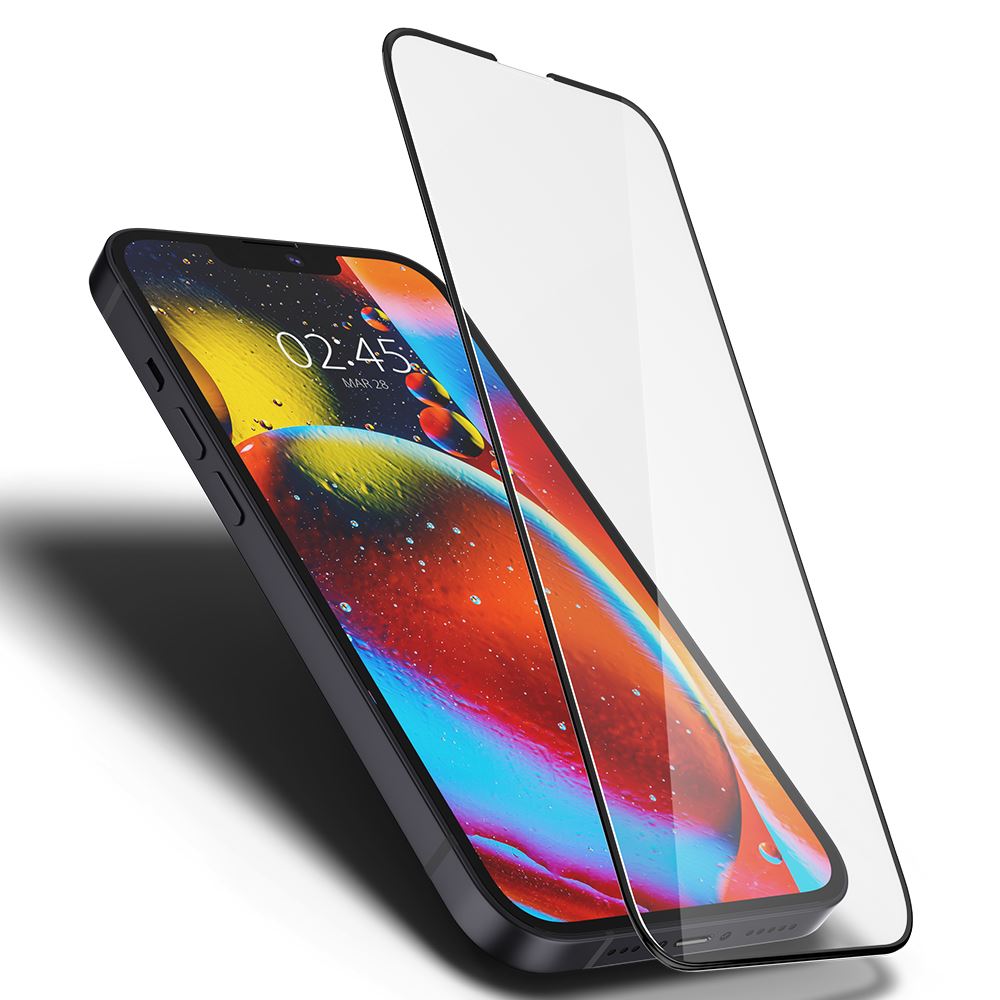 Spigen tR Slim HD, black 1 Pack - iPhone 13 mini (2)