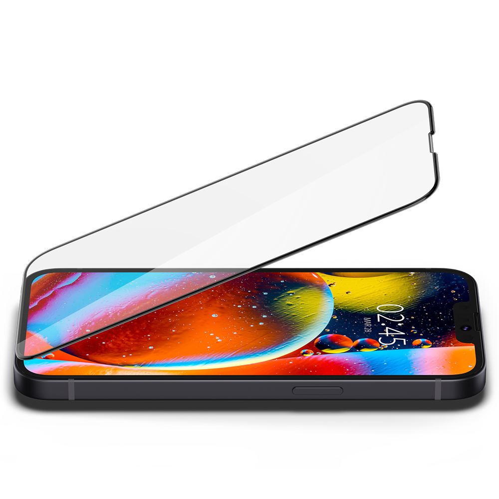 Spigen tR Slim HD, black 1 Pack - iPhone 13 mini (4)